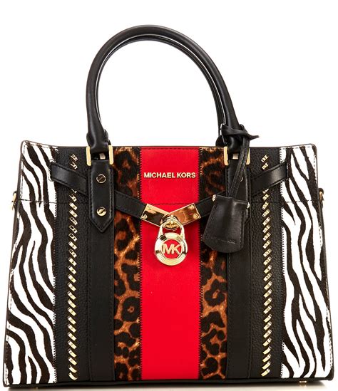 michael kors animal print purse